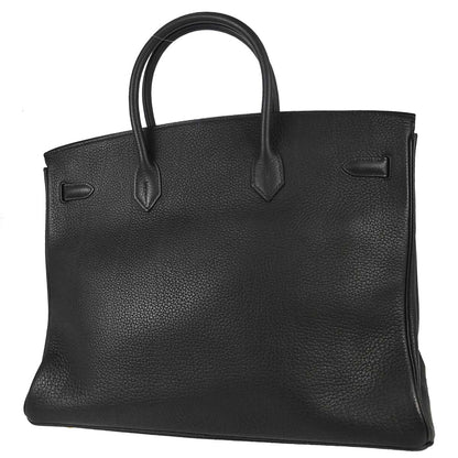 Hermes Black Togo Birkin 40 Handbag