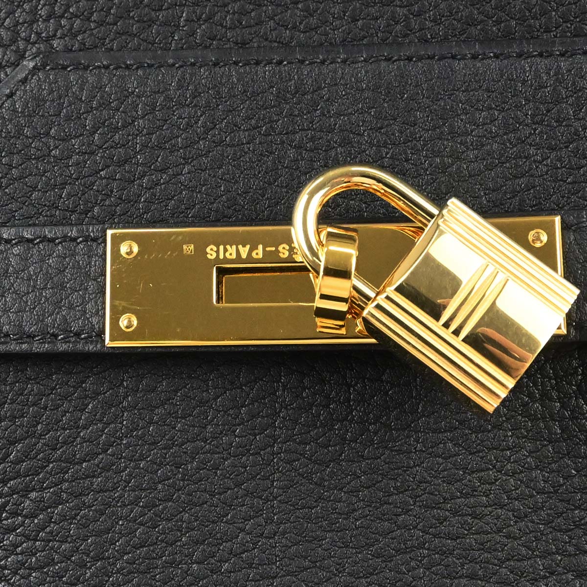 Hermes Black Togo Birkin 40 Handbag
