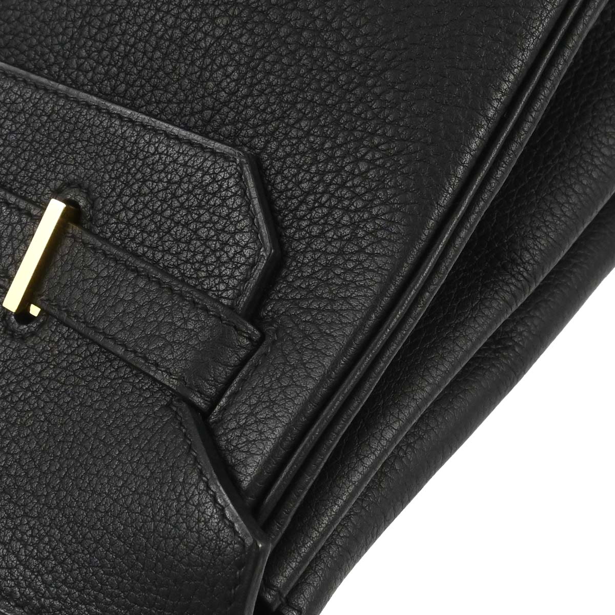 Hermes Black Togo Birkin 40 Handbag