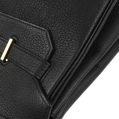 Hermes Black Togo Birkin 40 Handbag