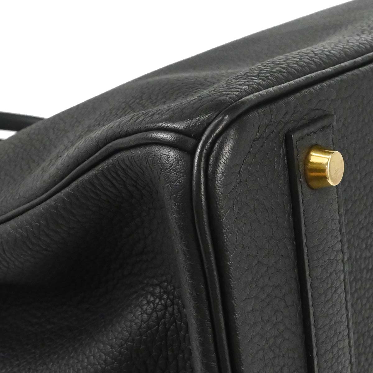 Hermes Black Togo Birkin 40 Handbag