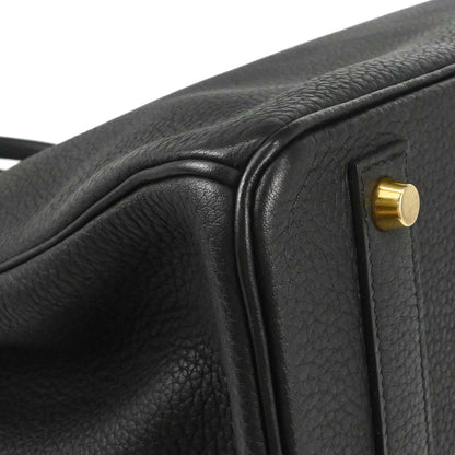 Hermes Black Togo Birkin 40 Handbag