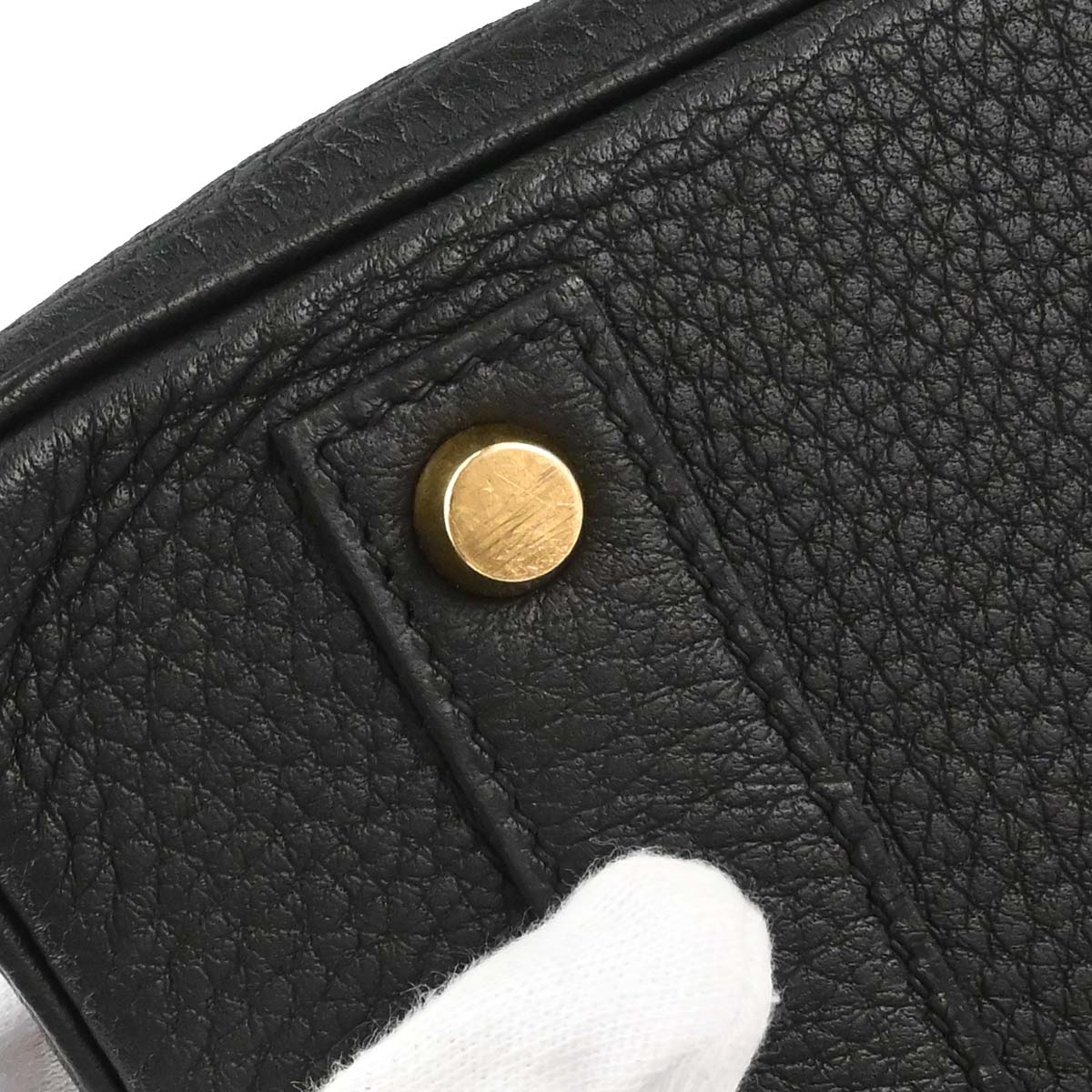 Hermes Black Togo Birkin 40 Handbag