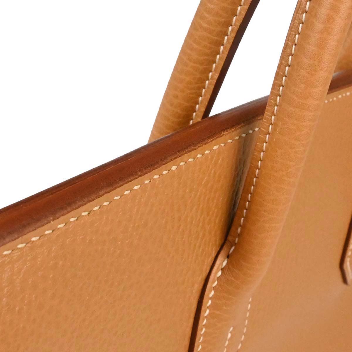 Hermes Natural Ardennes Birkin 35 Handbag