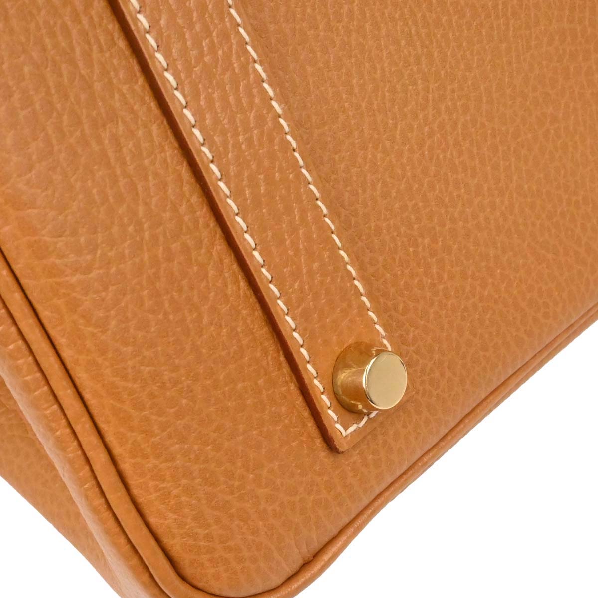 Hermes Natural Ardennes Birkin 35 Handbag