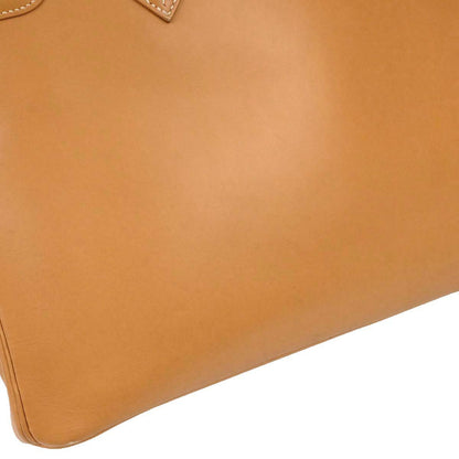 Hermes Natural Vache Birkin 35 Handbag