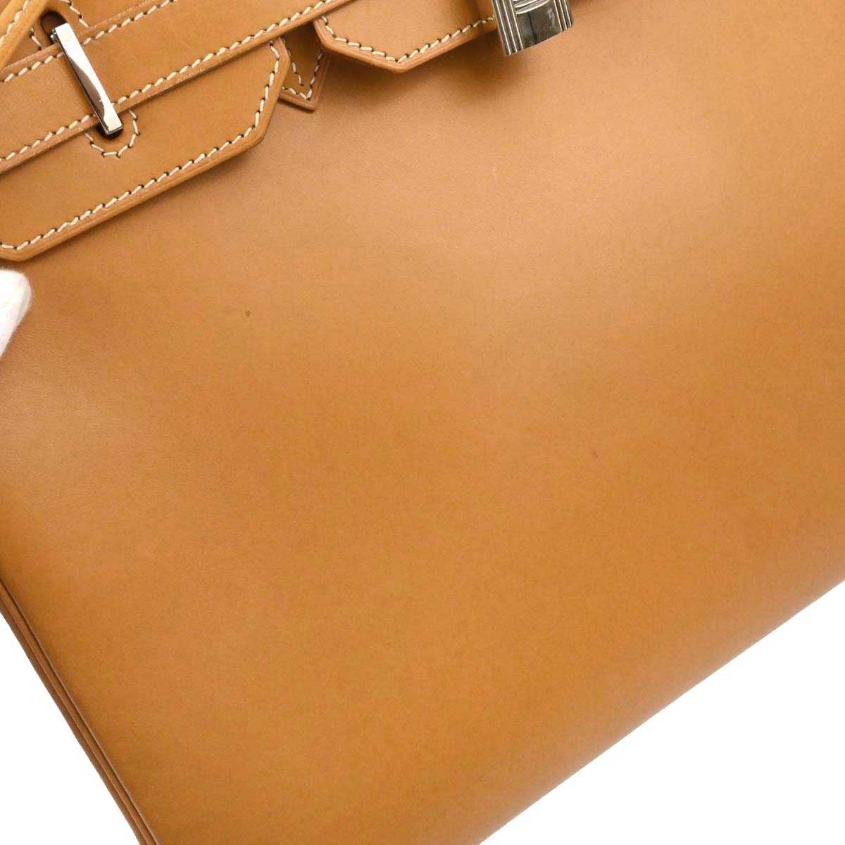 Hermes Natural Vache Birkin 35 Handbag