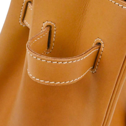 Hermes Natural Vache Birkin 35 Handbag