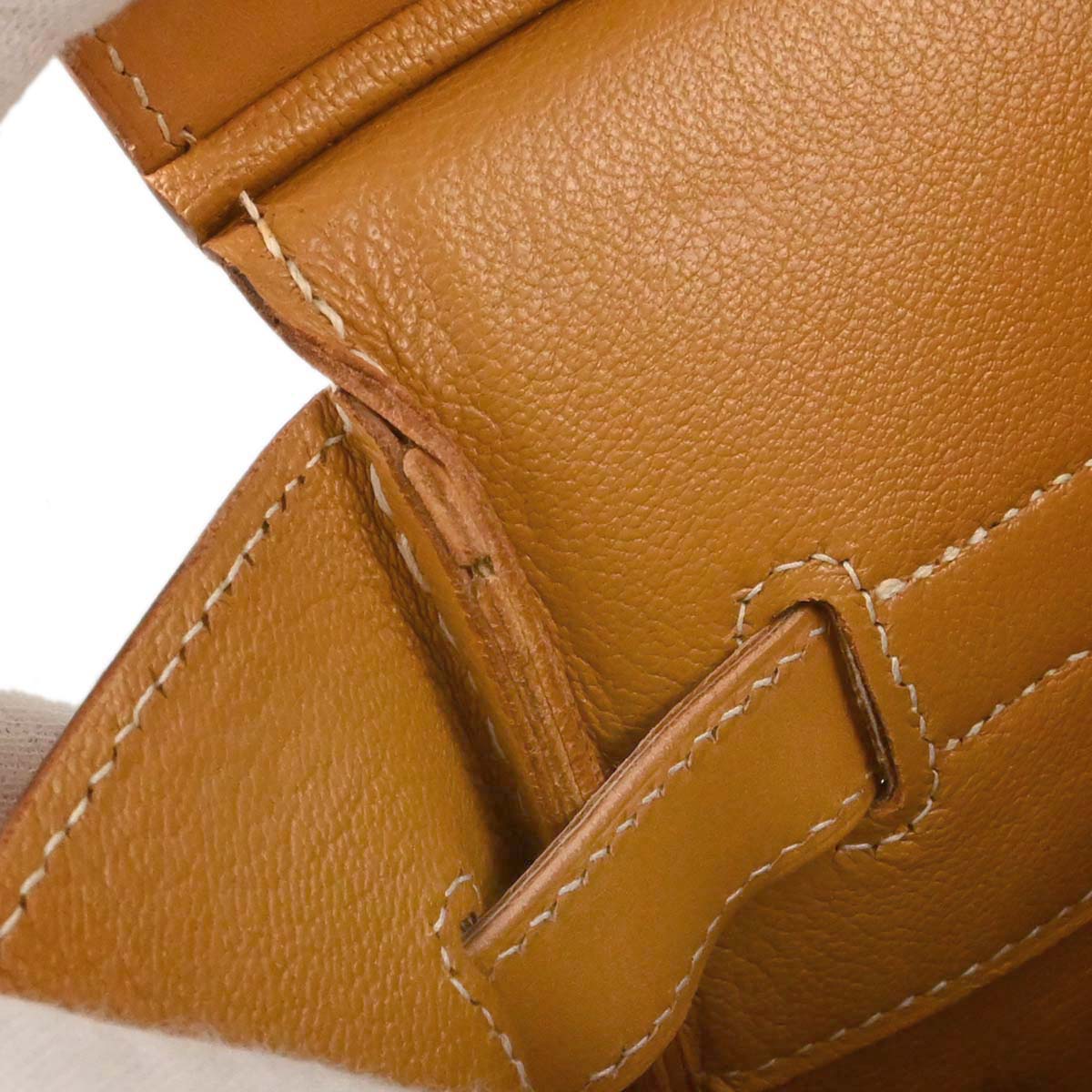 Hermes Natural Vache Birkin 35 Handbag