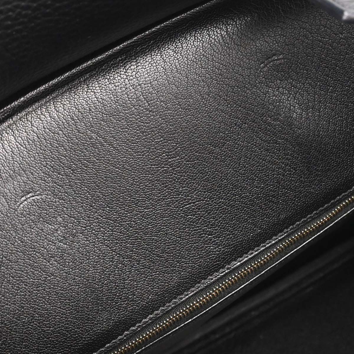 Hermes Black Ardennes Birkin 35 Handbag