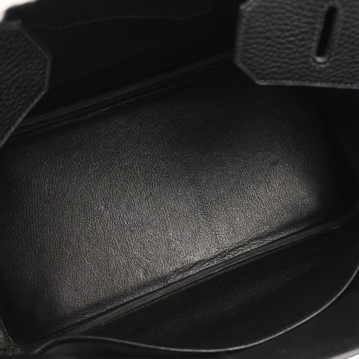 Hermes Black Ardennes Birkin 35 Handbag