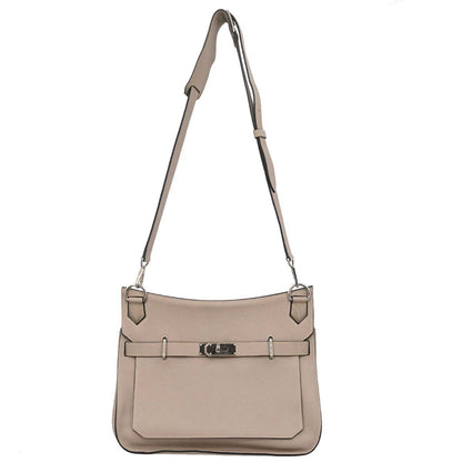 Hermes Gris Tourterelle Taurillon Clemence Jypsiere 31 Bag
