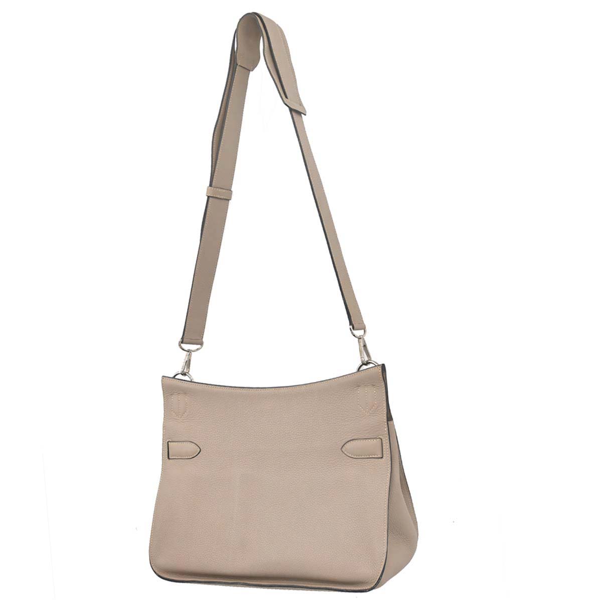 Hermes Gris Tourterelle Taurillon Clemence Jypsiere 31 Bag