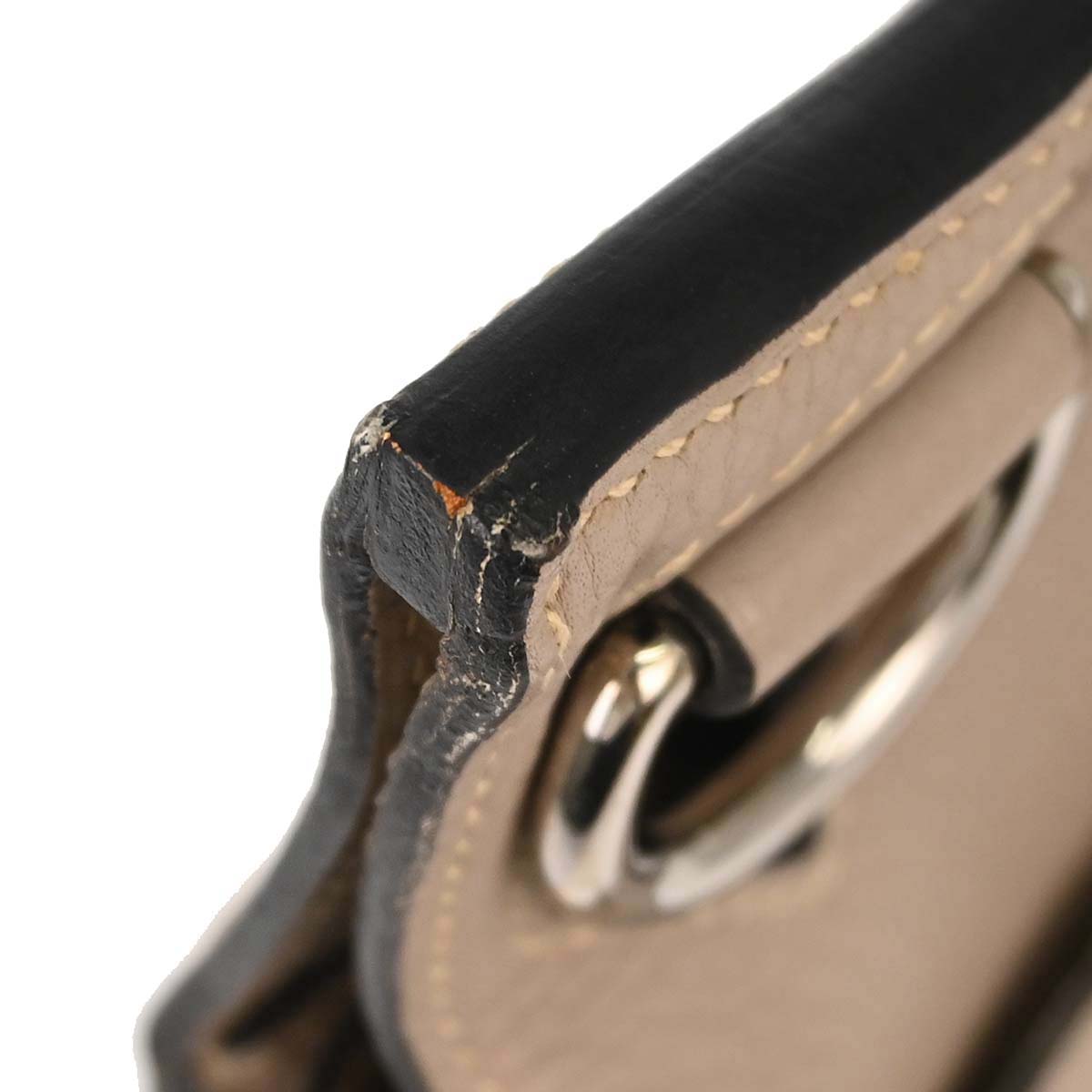Hermes Gris Tourterelle Taurillon Clemence Jypsiere 31 Bag