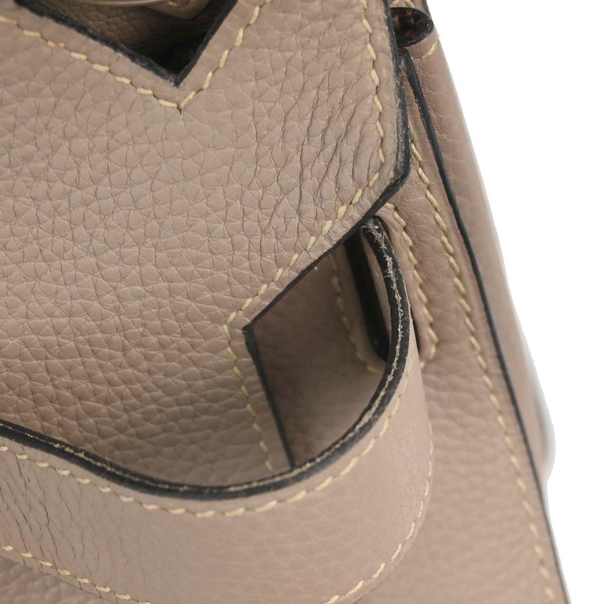 Hermes Gris Tourterelle Taurillon Clemence Jypsiere 31 Bag