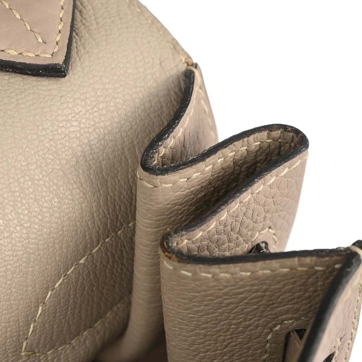 Hermes Gris Tourterelle Taurillon Clemence Jypsiere 31 Bag