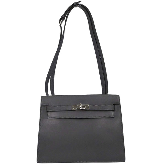 Hermes Ardoise Evercalf Kelly Danse Shoulder Bag