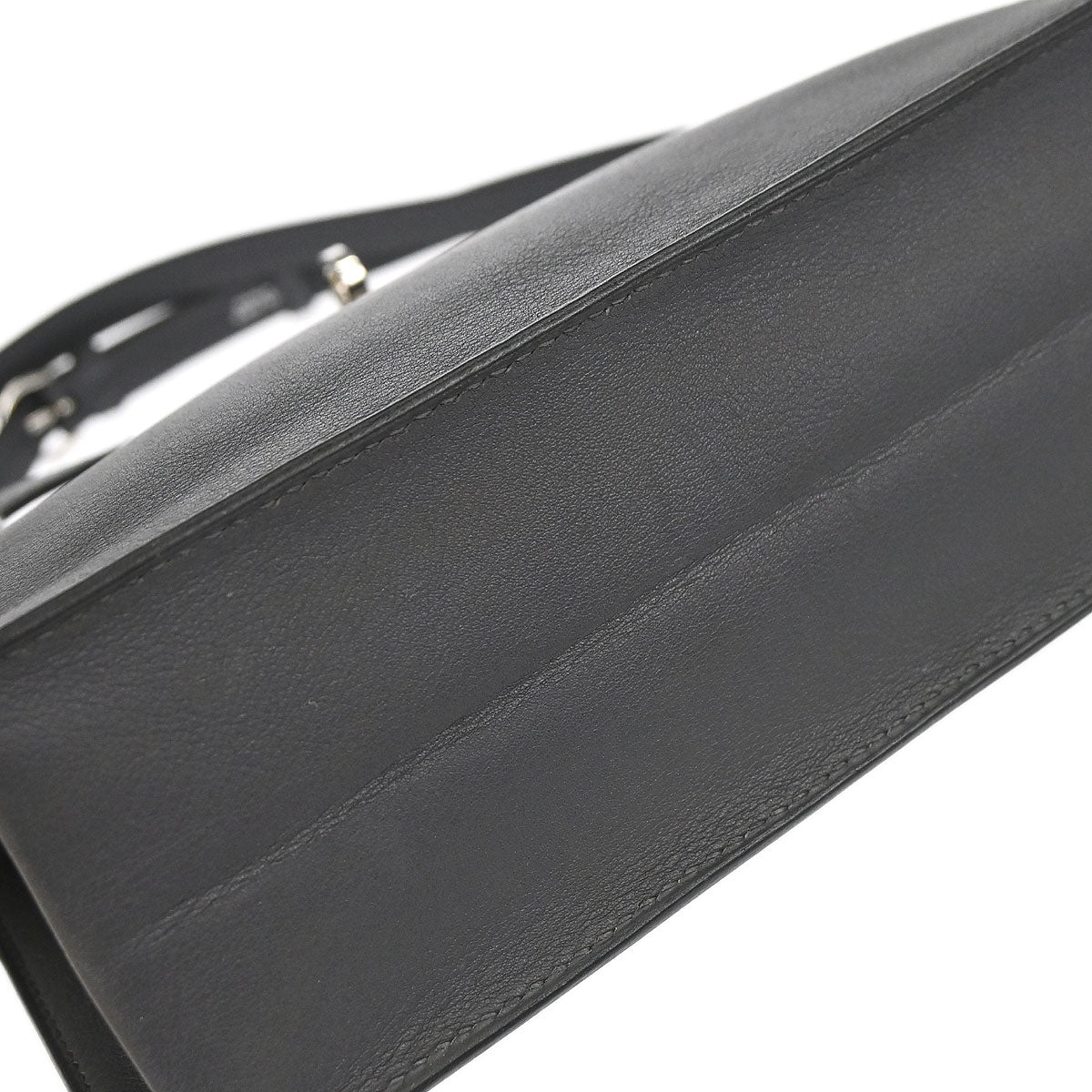 Hermes Ardoise Evercalf Kelly Danse Shoulder Bag