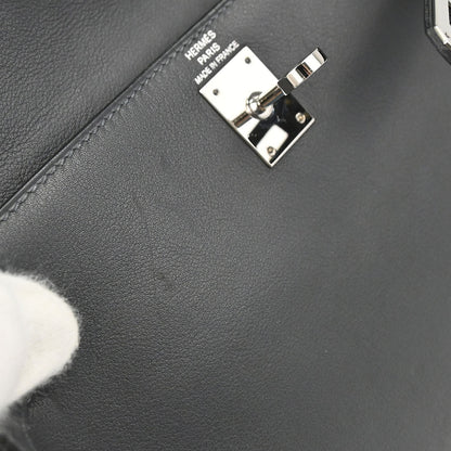 Hermes Ardoise Evercalf Kelly Danse Shoulder Bag
