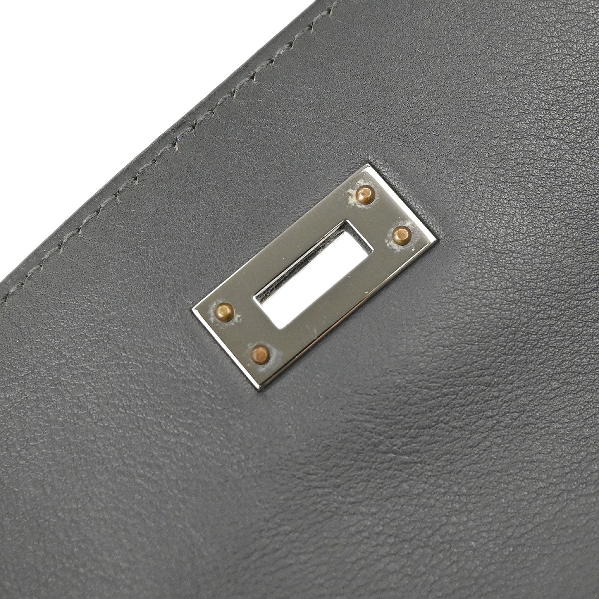 Hermes Ardoise Evercalf Kelly Danse Shoulder Bag