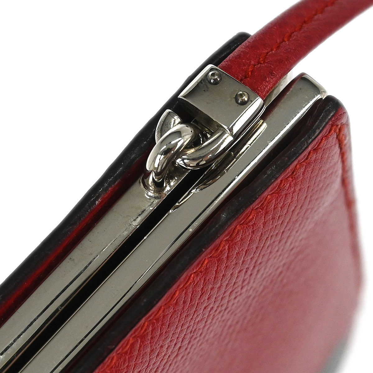 Hermes Red Courchevel Sac a Malice Shoulder bag