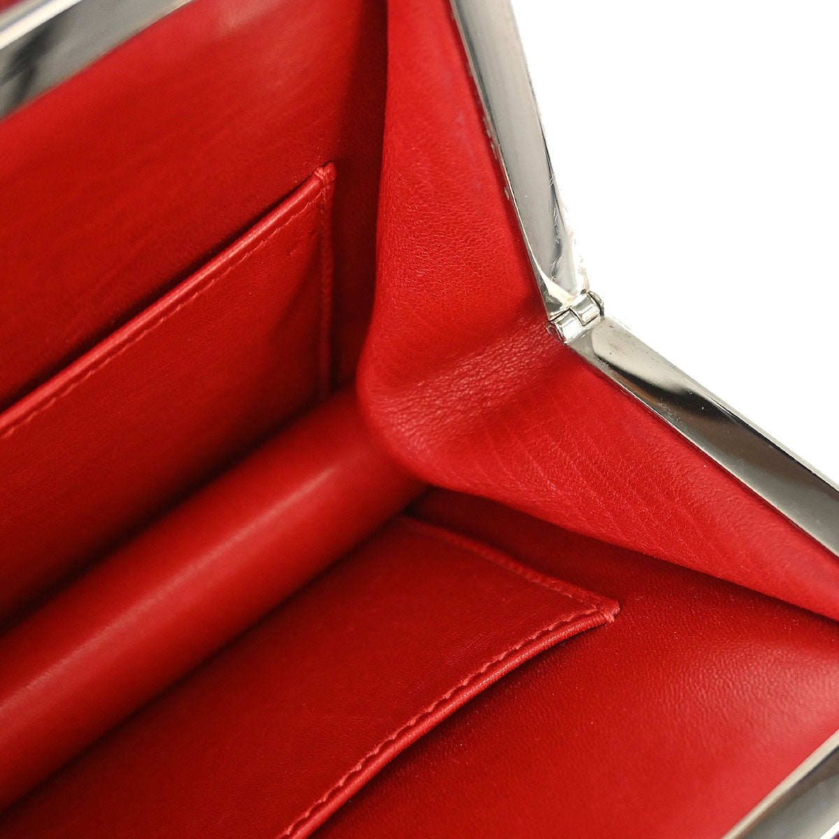 Hermes Red Courchevel Sac a Malice Shoulder bag