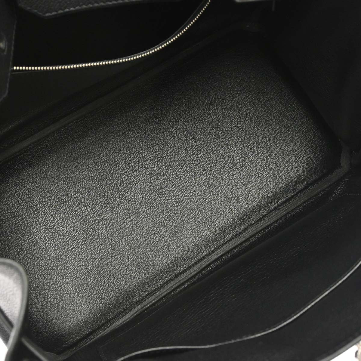Hermes 2008 Black Taurillon Clemence Birkin 30 Handbag