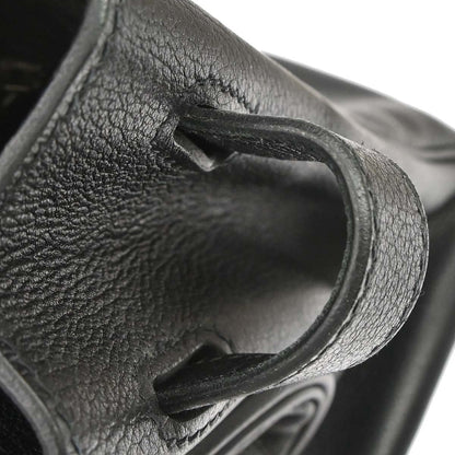 Hermes 2008 Black Taurillon Clemence Birkin 30 Handbag