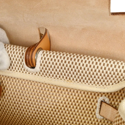 Hermes Natural Toile GM Herbag MM 2way Shoulder Handbag