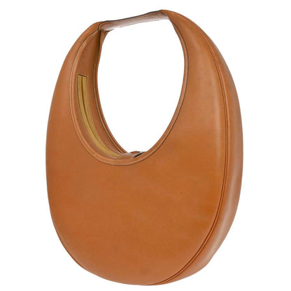 Hermes Gold Courchevel Folies Hobo Bag