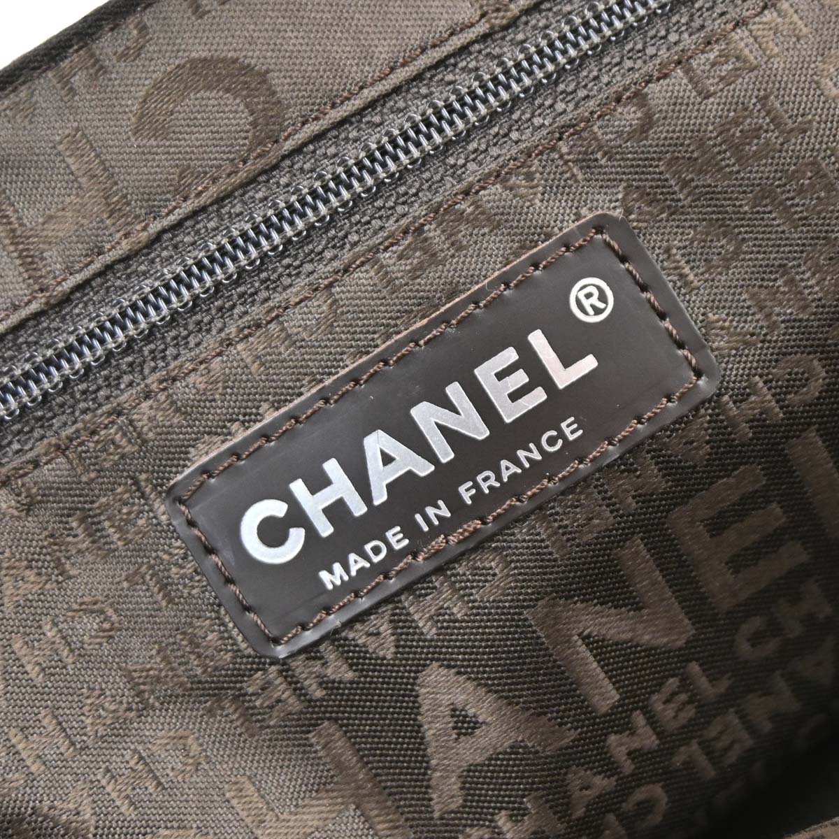 Chanel 2005-2006 Brown Caviar Skin Mademoiselle Lock Accordion Flap Handbag