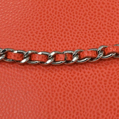 Chanel 2012-2013 Red Caviar Skin Timeless WOC Wallet on Chain Shoulder Bag