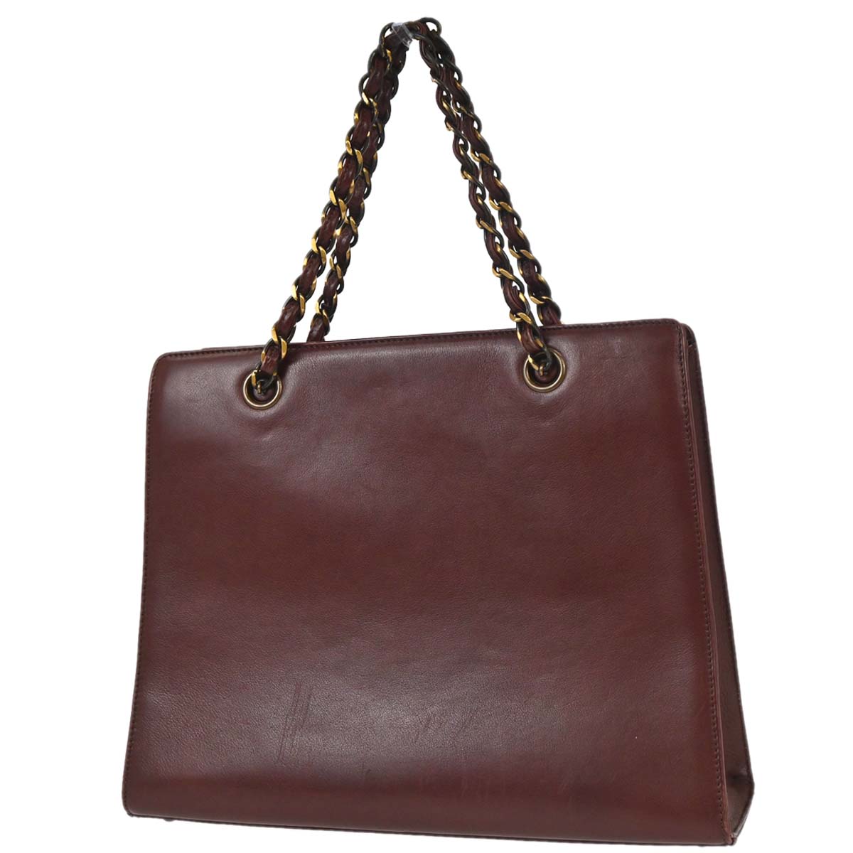 Chanel 1997-1999 Brown Calfskin Handbag