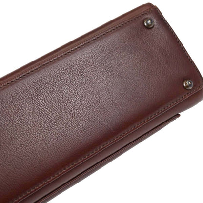 Chanel 1997-1999 Brown Calfskin Handbag