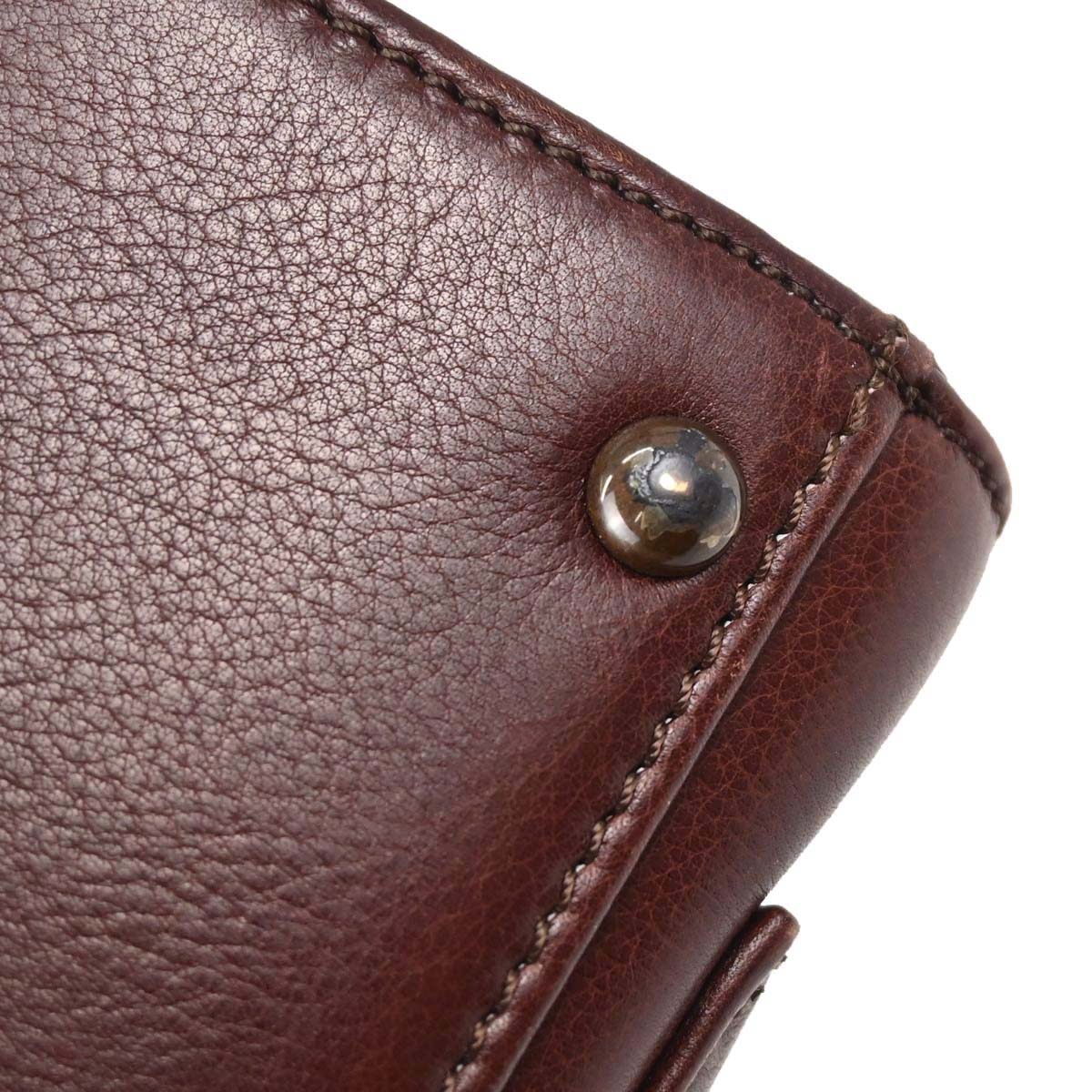 Chanel 1997-1999 Brown Calfskin Handbag