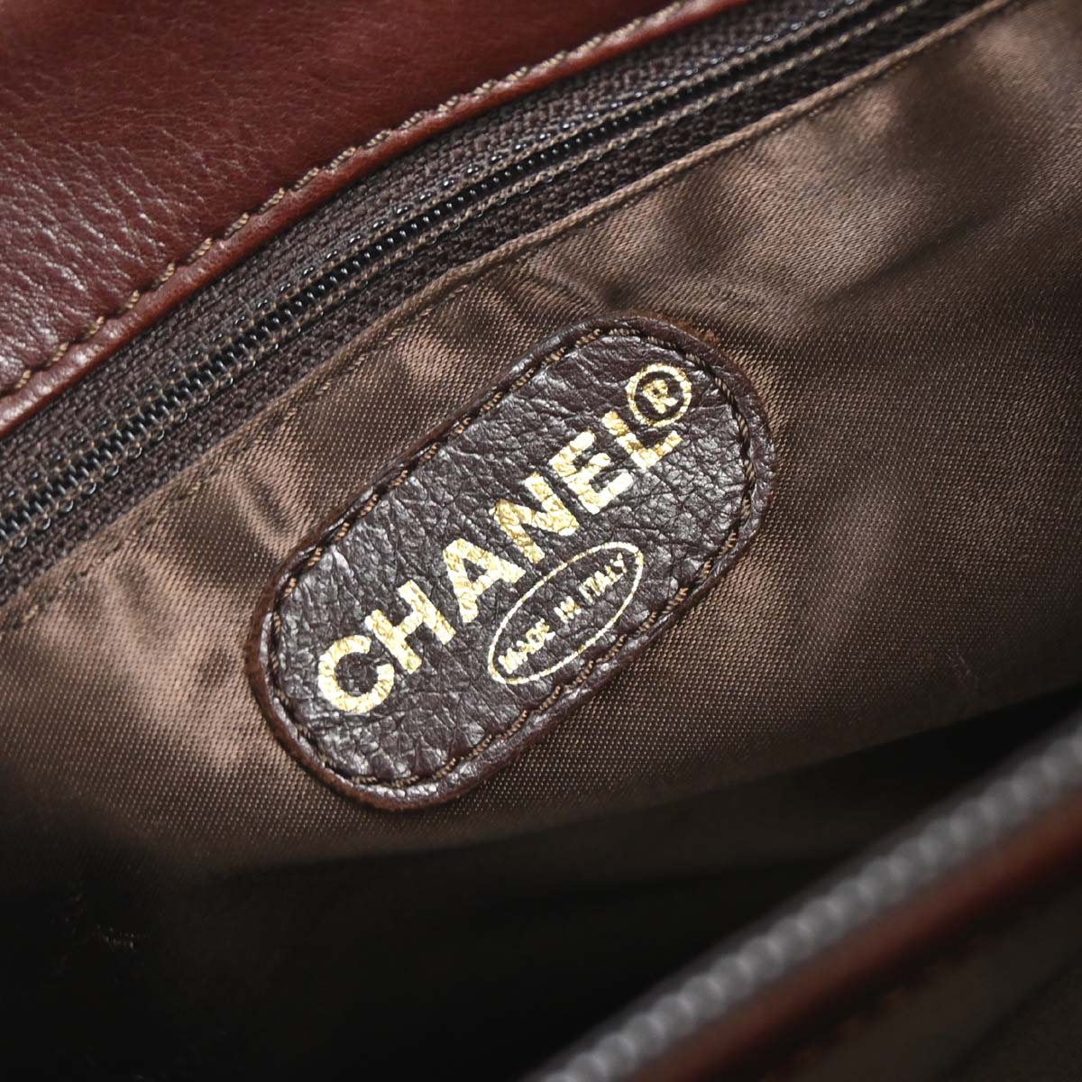 Chanel 1997-1999 Brown Calfskin Handbag