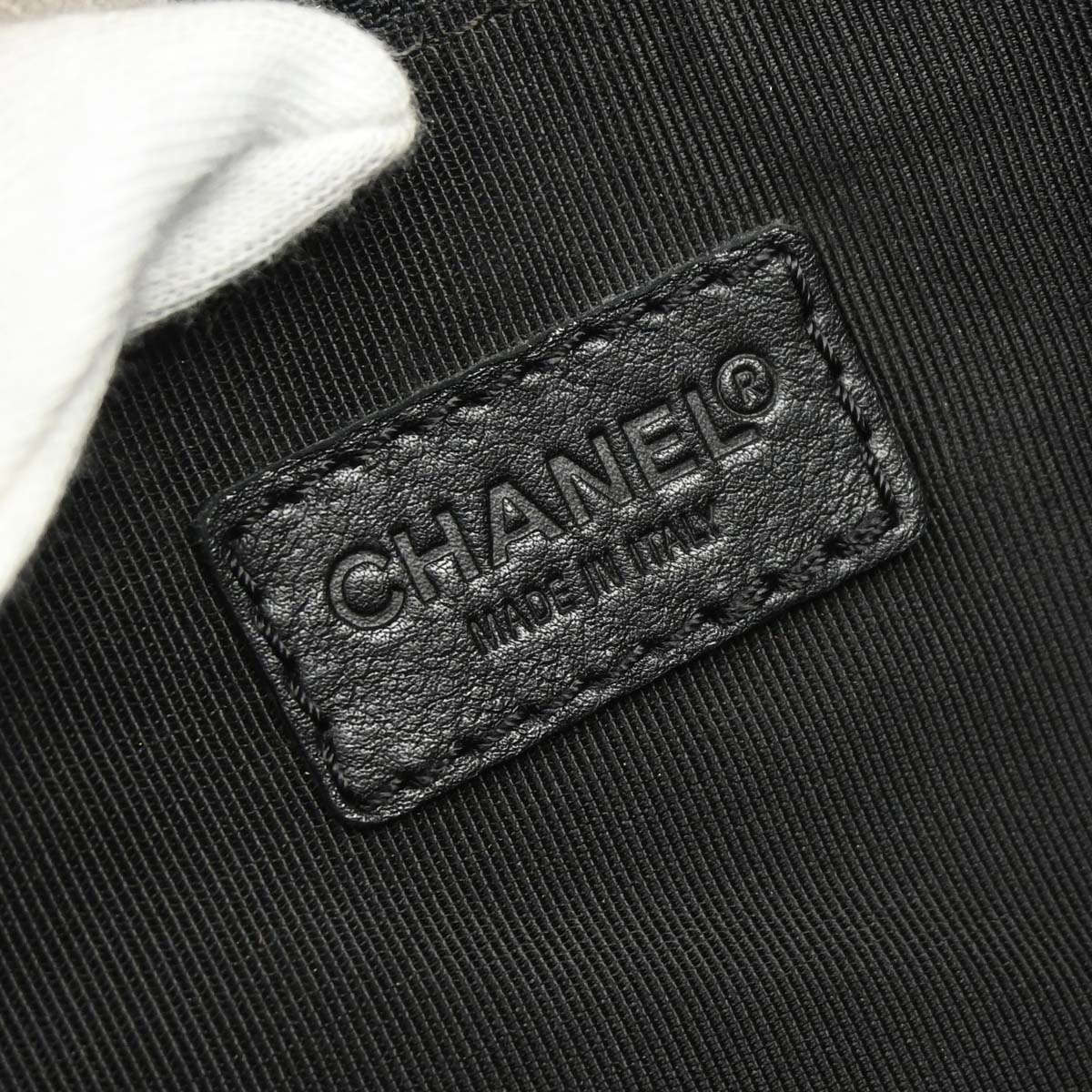 Chanel 2000-2002 Black Calfskin Wild Stitch Handbag