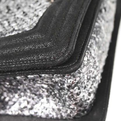 Boy Chanel 2014 * Silver Python Small Chain Shoulder Bag