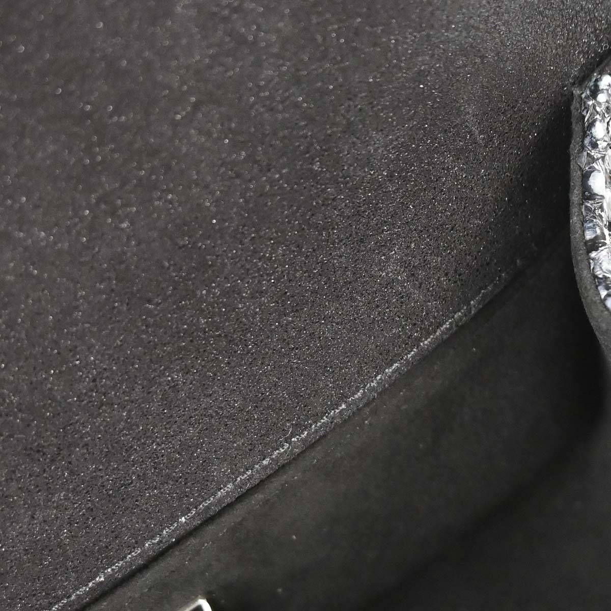 Boy Chanel 2014 * Silver Python Small Chain Shoulder Bag