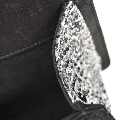 Boy Chanel 2014 * Silver Python Small Chain Shoulder Bag