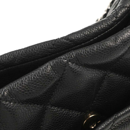 Chanel Black Caviar Skin Timeless CC Chain Tote Bag