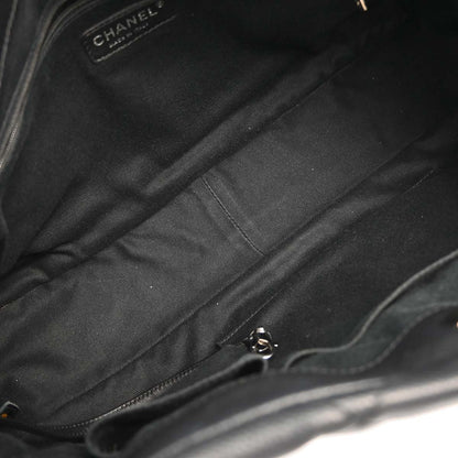 Chanel Black Caviar Skin Timeless CC Chain Tote Bag
