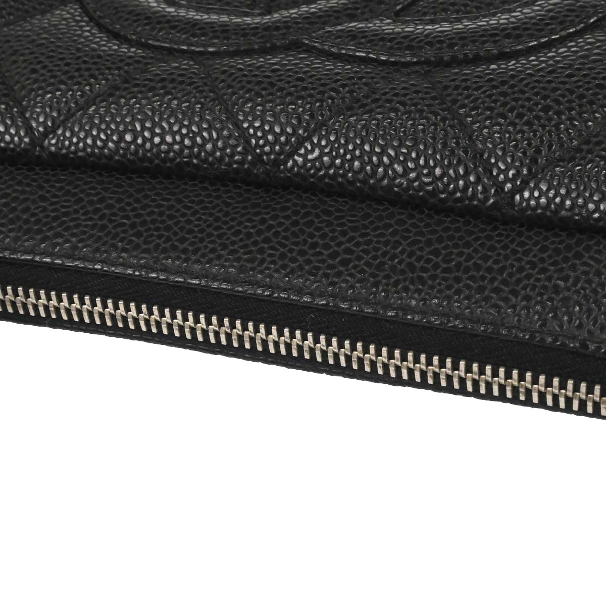 Chanel 2006-2008 Black Caviar Skin Handbag