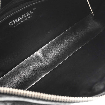 Chanel 2006-2008 Black Caviar Skin Handbag