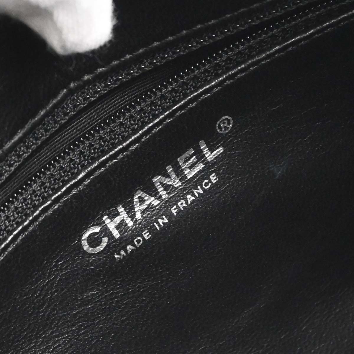 Chanel 2006-2008 Black Caviar Skin Handbag