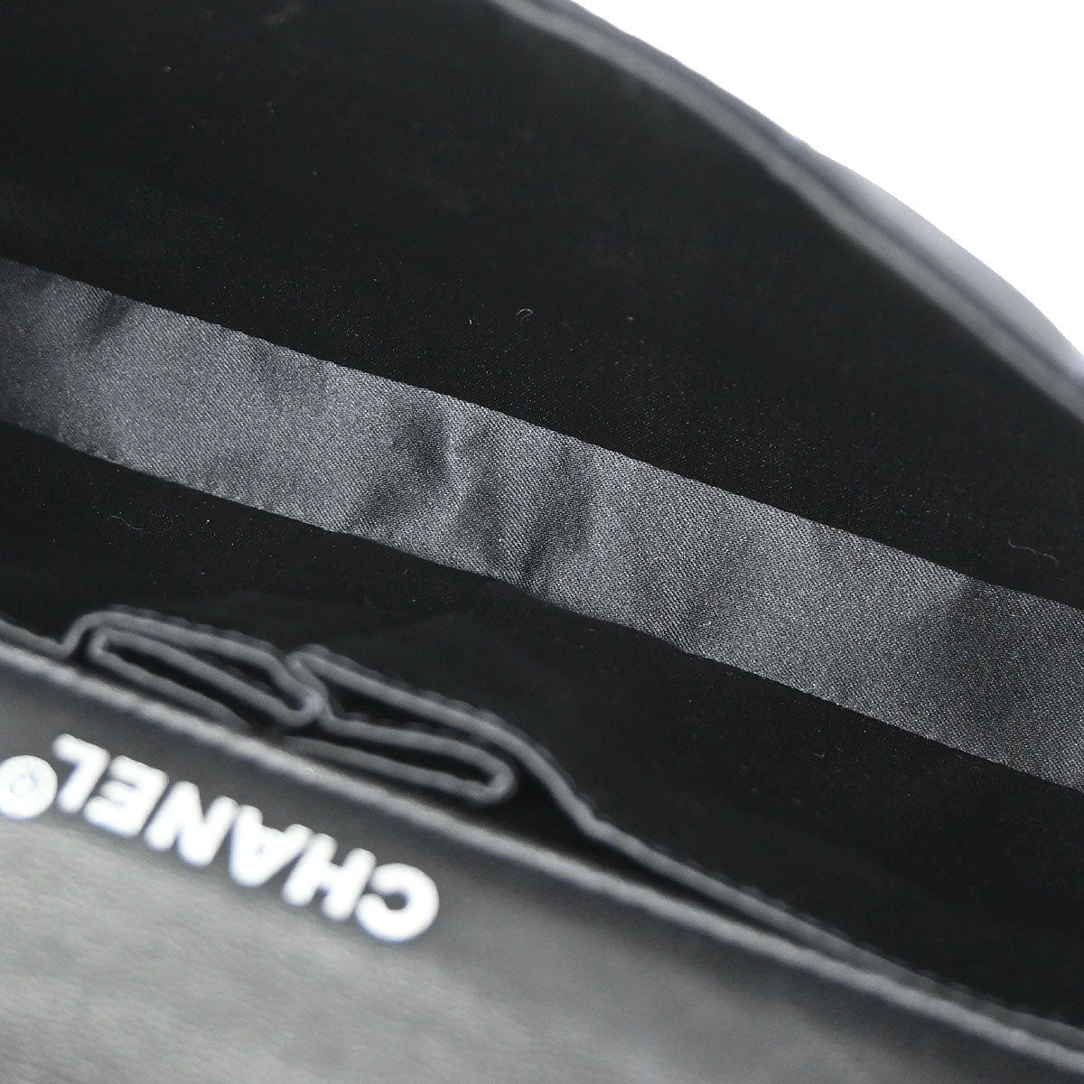 Chanel 2002-2003 Black Jacquard Nylon Travel Line East West Shoulder Bag