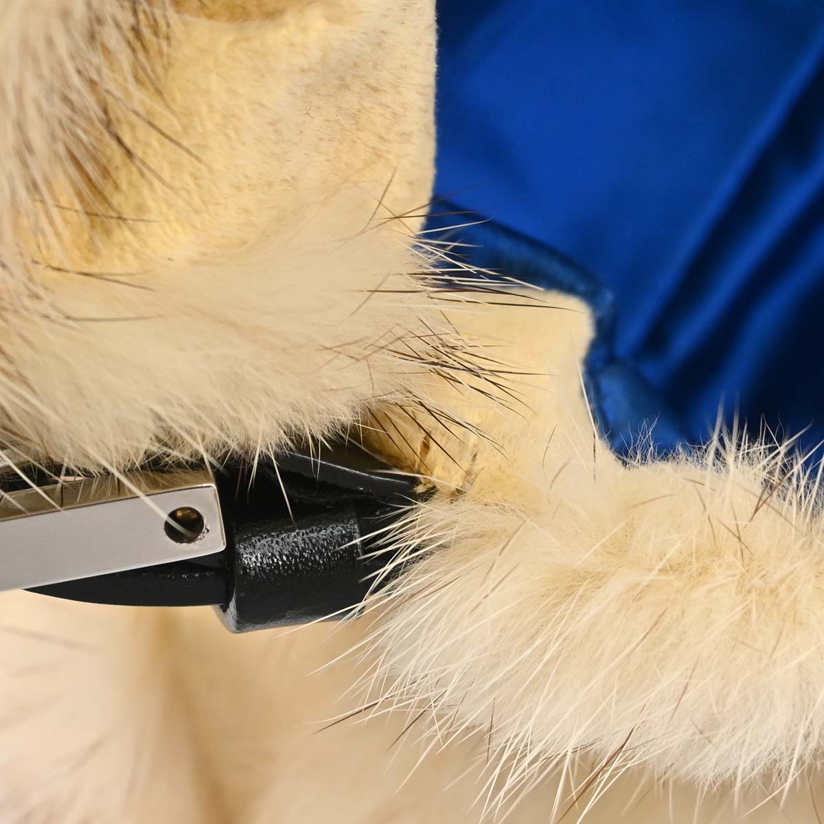 Fendi Ivory Fur Baguette Handbag