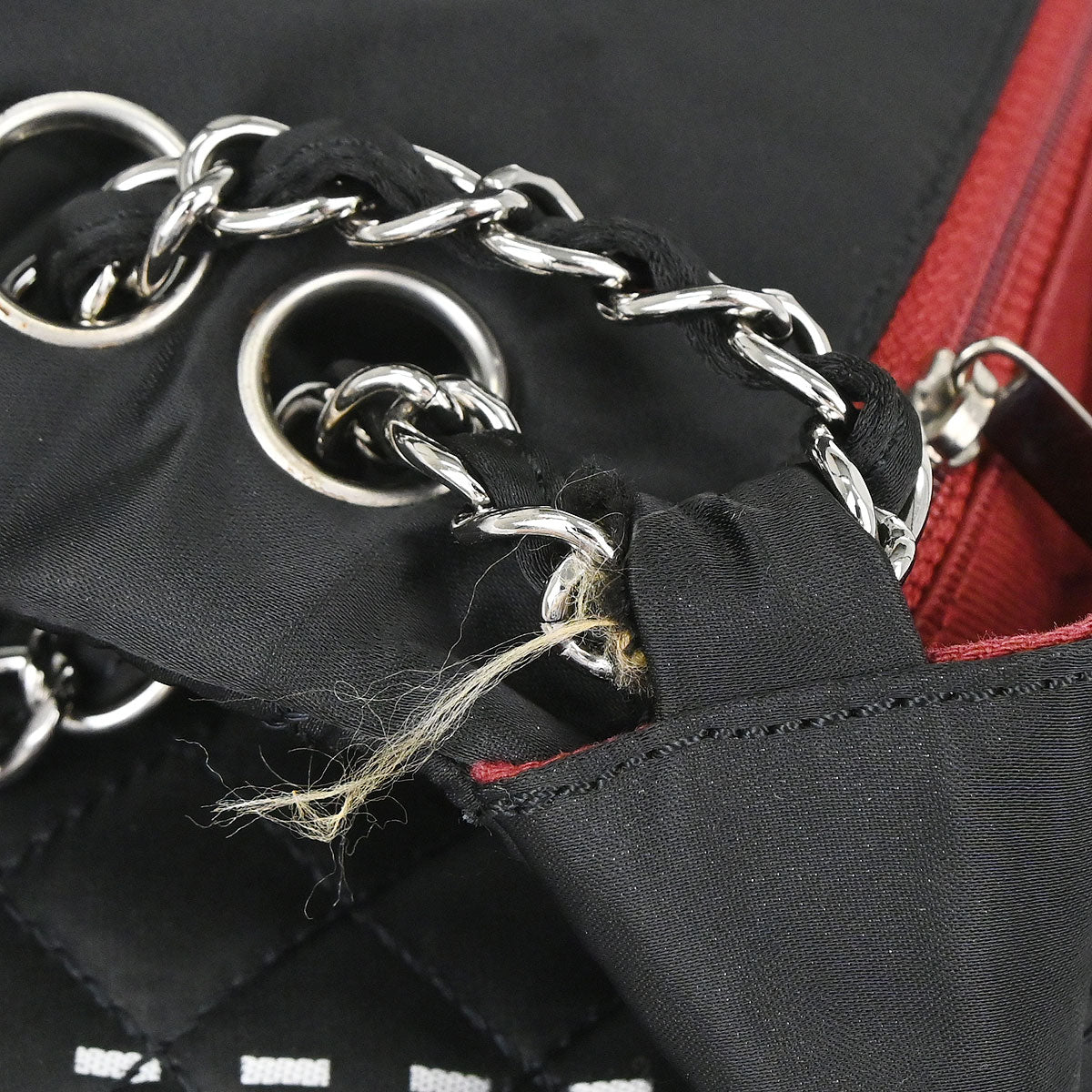 Chanel 2008 Logomania Logo Printed Flap Bag SHW