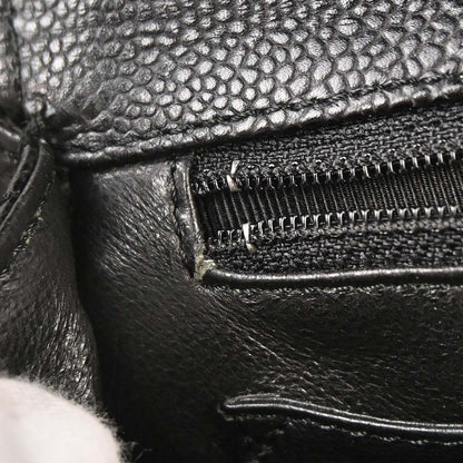 Chanel 2005-2006 Black Caviar Skin Kelly Handbag