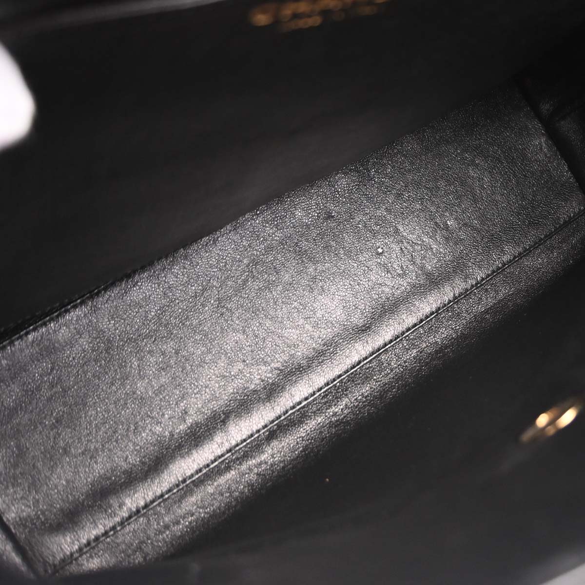 Chanel 2005-2006 Black Caviar Skin Kelly Handbag